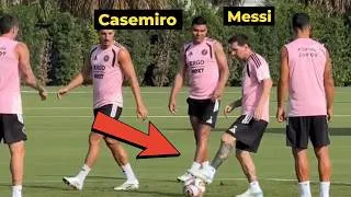Thumbnail: Messi and Casemiro DID THIS in Their First Inter Miami Training Together!