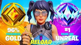 Thumbnail: Gold to Unreal Reload Ranked Speedrun (Fortnite Ranked 2.0)