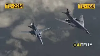 Thumbnail: RUSSIA DEMONSTRATION.#1 Russian NUKE-Capable JET Tupolev Tu-160 Blackjack White Swan (Белый лебедь)
