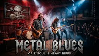 Thumbnail: Metal BLUES | Whiskey Blues Nights & Heavy Metal Legends 🥃🎸