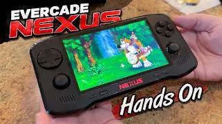 Thumbnail: Evercade Nexus HANDS-ON! Blaze's BEST Handheld Yet?