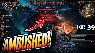 Thumbnail: BG3 – AMBUSHED in the Shadow-Cursed Lands! | Act 2 Begins (Ep. 39)