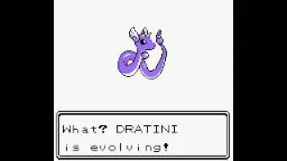 Thumbnail: Shiny Dratini evolves into Shiny Dragonair - Pokémon Crystal