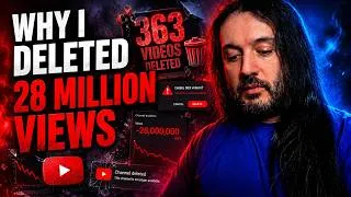 Thumbnail: Why I deleted 363 Videos (I will delete this one soon too)