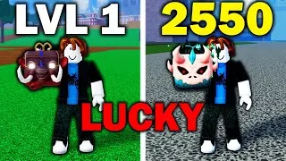 Thumbnail: NOOB To MAX The LUCKY WAY In Blox Fruits [Part 2]