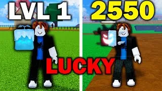 Thumbnail: NOOB To MAX The LUCKY WAY In Blox Fruits [Part 1]