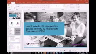Thumbnail: How Innovate UK used Salesforce CRM to improve service delivery & efficiency