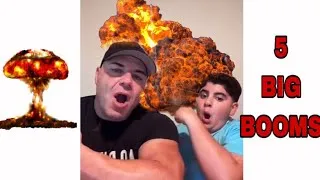 Thumbnail: ”Your Brother That Died Gets 5 Big Booms” Costco Guys Meme But There Are Explosions For Every Boom