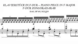 Thumbnail: Franz Liszt - Klavierstück in F-dur (Piano piece in F major) S.695 (Howard)