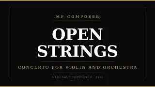 Thumbnail: Violin Concerto Score "Open Strings" - Original Composition For Violin and Orchestra