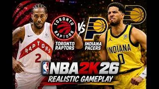 Thumbnail: Toronto Raptors vs. Indiana Pacers FULL Game | NBA2K26 Realistic Gameplay