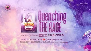 Thumbnail: ANNUAL QUENCHING THE RAGE PRAYERS 2026 | DAY 29 | LIVE FROM MFM PRAYER CITY