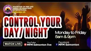 Thumbnail: Control Your Day Thursday 23rd July 2026 @ 9pm UK