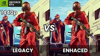 Thumbnail: RTX 3080 | GTA V ENHANCED VS LEGACY | BENCHMARK TEST | MAX SETTINGS | 1440p |