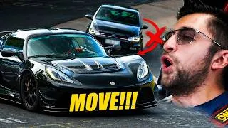 Thumbnail: CRAZY GTI vs Lotus Roadblock! - Nürburgring