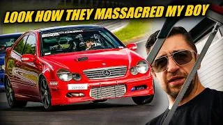Thumbnail: The Nürburgring Made Us SAW His Mercedes!