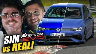 Thumbnail: Assetto Corsa EVO 0.8 vs Reality: Golf 8 R ft. James Pumphrey