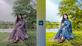 Thumbnail: Blue and Lime Yellow Tone||Lightroom Photo Editing Tutorial||Preset Download Free||