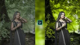 Thumbnail: Black and Lime Green Tone Lightroom Photo Editing||Preset Download free ||