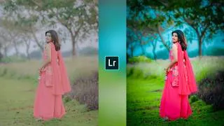 Thumbnail: Blue and lime green Tone||Lightroom Photo Editing|||Lightroom Colour Grading Tutorial||