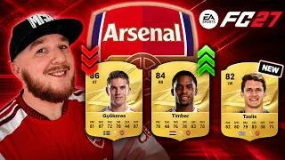 Thumbnail: The OFFICIAL Arsenal FC 27 ratings are finally here!