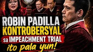 Thumbnail: Ito yun ‎KONTROBERSYAL na issue Kay SENATOR ROBIN PADILLA‎ sa IMPEACHMENT TRIAL. ‎Ito pala yun!