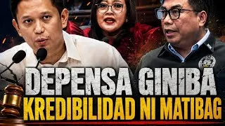 Thumbnail: GINIBA ng DEPENSA ang KREDIBILIDAD ni MATIBAG?