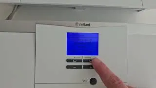 Thumbnail: Checking the Primary Water Flow rate on a Vaillant Heat Pump interface