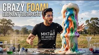 Thumbnail: We Made MASSIVE Elephant Toothpaste!