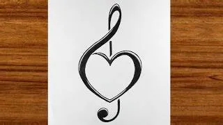 Thumbnail: Pencil Sketch Drawing | How to Draw Love Heart Step by Step | Easy Lover Heart drawing Tutorial