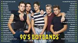 Thumbnail: 90 s BOYBANDS   Backstreet Boys, Boyzone, Westlife, NSync, Westlife, BSB, A1, Blue