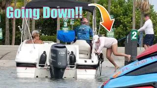 Thumbnail: Taking A Swim At The Ramp!! | Miami Boat Ramps
