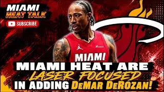 Thumbnail: Miami Heat IMMEDIATELY Pivot to DeMar DeRozan After Losing LeBron James! 🔥 Heat Not Done Yet!