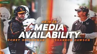 Thumbnail: Shannon Dawson & Corey Hetherman | Media Availability | 08.19.26