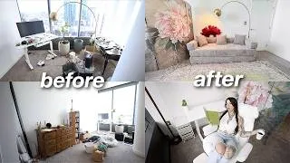Thumbnail: my new office makeover & organization | productive vlog