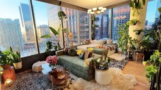 Thumbnail: Decorating My Downtown LA Apartment (thrifted maximalism X bohemian jungle)