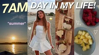 Thumbnail: 7AM SUMMER DAY IN MY LIFE in st tropez | summer maxxing, grwm, outfits, healthy!
