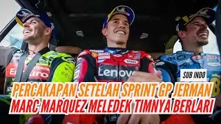 Thumbnail: [SUB INDO] PERCAKAPAN SETELAH SPRINT RACE MOTOGP JERMAN 2026‼️ MARC MARQUEZ JAHILI TIMNYA‼️🤭