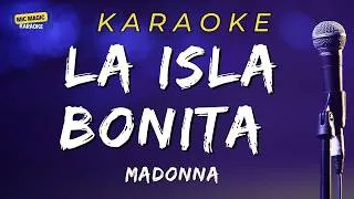 Thumbnail: ✨🎤 La Isla Bonita - Madonna 🌺🏝️ (KARAOKE)✨