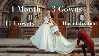 Thumbnail: I Made my Wedding Dress in 3 Weeks & Nearly Died (the almost dying was unrelated though)