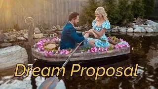 Thumbnail: He DUG A POND, Made A Boat, And PROPOSED To Me In It... Our Engagement Story ( + how we met etc)