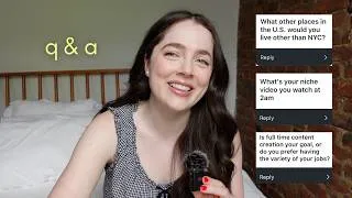 Thumbnail: answering your questions that you sent me like three weeks ago i'm so sorry :')