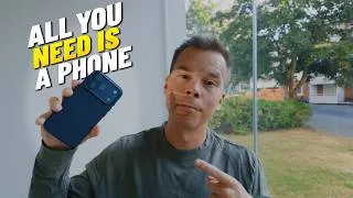 Thumbnail: I Vlogged My First Day Back After 5 Weeks Off… With Just My iPhone