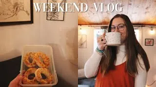 Thumbnail: WEEKEND VLOG - redecorating the bedroom, making homemade bagels & more!