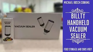 Thumbnail: Handheld Vacuum Sealer with Reusable Bags | Food Storage Made Easy