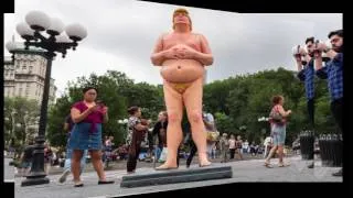 Thumbnail: donald trump statue union square|donald trump statue nyc