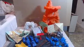 Thumbnail: Marx Isle of Terror Jurassic Village Playset 1996