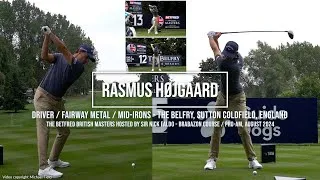 Thumbnail: Rasmus Hojgaard Golf Swing Driver/Fairway Metal/Iron - British Masters, The Belfry, August 2024.