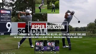 Thumbnail: Jesper Svensson Golf Swing Driver/Fairway Metal/Iron - British Masters, The Belfry, August 2024.