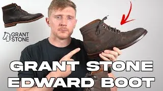 Thumbnail: Grant Stone Edward Boot Review:  A Rugged & Classy Option (Waxed Tobacco)